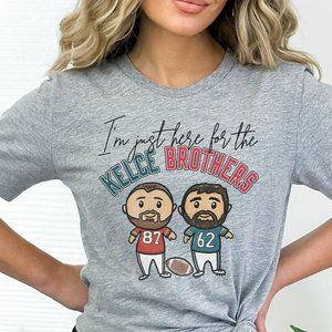 I'm here for the Kelce brothers Tee